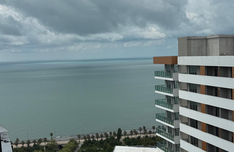 New Apartment 50m² with Panoramic View for Rent, Batumi, Georgia