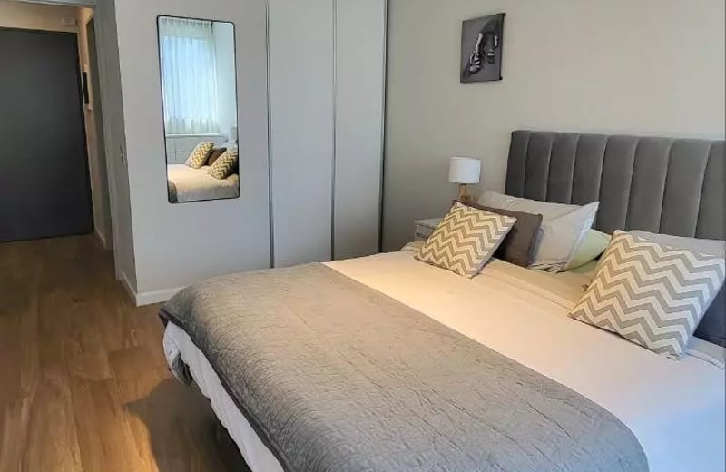 Departamento de 2 habitaciones con balcón en el 5° piso en un edificio nuevo con comodidades, Palermo, Buenos Aires
