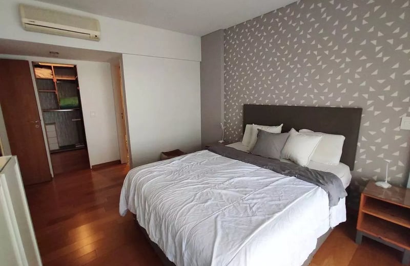 Spacious 3-bedroom apartment 105m² with a balcony and amenities in Palermo, Buenos Aires