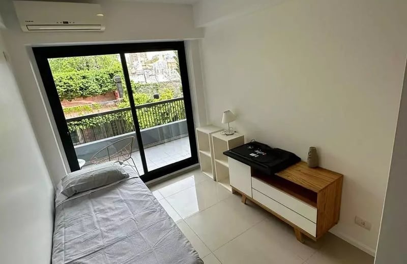 3-Bedroom Apartment for Rent, 60m², Palermo, Buenos Aires