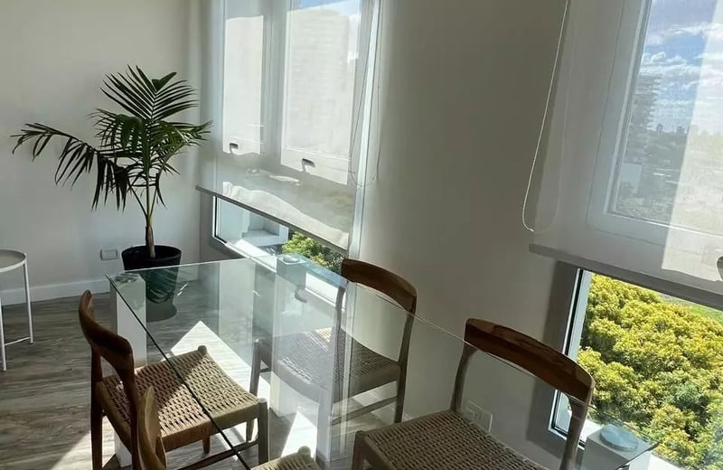 Аренда двушки с балконом и видом на Ла Плату, Olivos, Buenos Aires