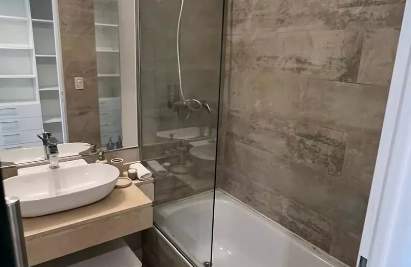 Аренда двушки с балконом и видом на Ла Плату, Olivos, Buenos Aires