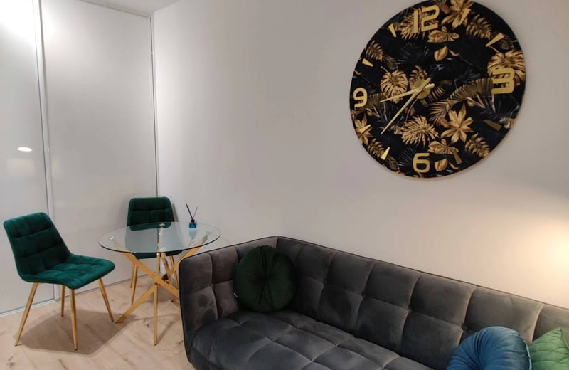 Miete einer gemütlichen, modernen Wohnung, 35 m², Grzegórzki, Krakau, Polen