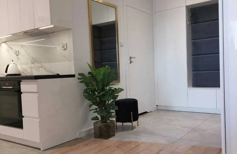 Miete einer gemütlichen, modernen Wohnung, 35 m², Grzegórzki, Krakau, Polen