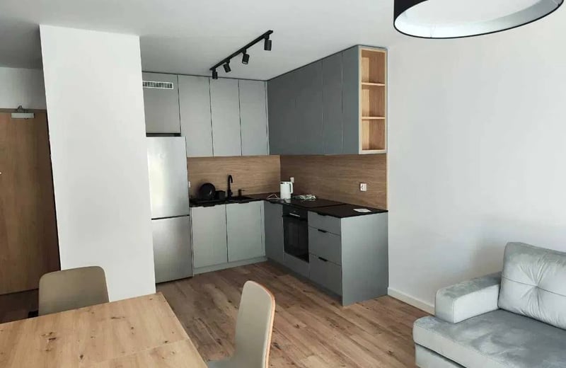 Alquiler de apartamento acogedor y amueblado, 45 m², Cracovia, Polonia