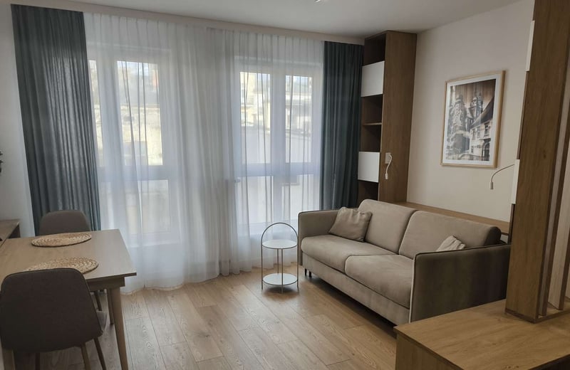 Rent of a comfortable, stylish studio, 27 m², Krowodrza district, Krakow, Poland