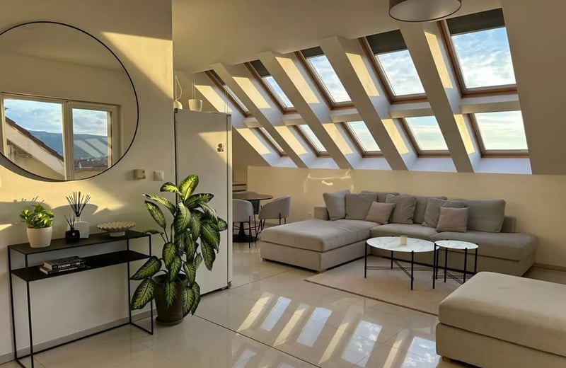 Langzeitmiete einer 3-Zimmer-Wohnung, 85 m², in Vajnory, Bratislava, Slowakei