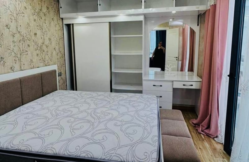 Spacious and furnished apartment for rent with a sea view, Batumi