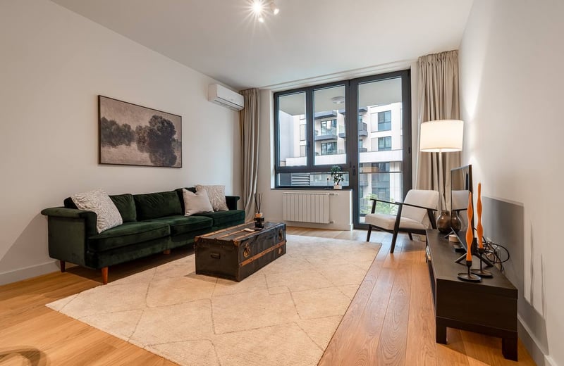 Location d'un appartement premium, 80 m², BW Sensa, Belgrade, Serbie