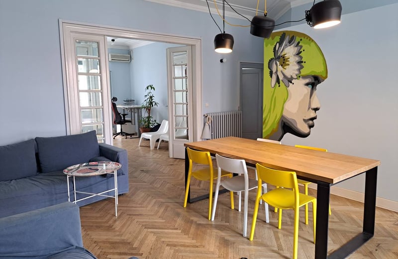 Alquiler de apartamento espacioso, 150 m², centro de la ciudad, Belgrado, Serbia