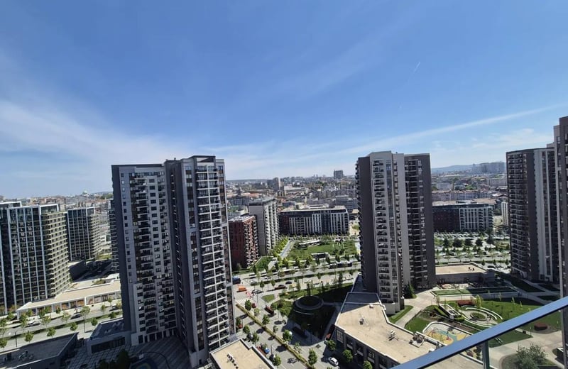 Rent of a new, stylish apartment, 70 m², BW Perla, Belgrade, Serbia