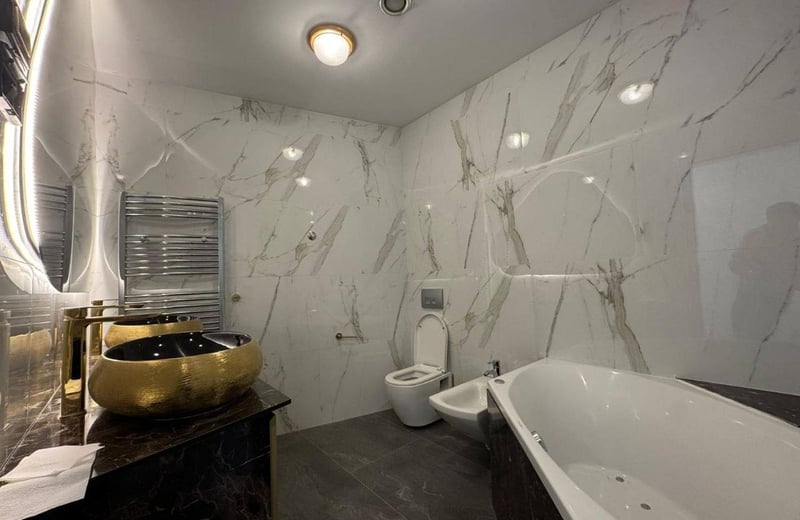 Location d'un appartement spacieux et luxueux avec terrasse, 140 m², Vračar, Belgrade, Serbie