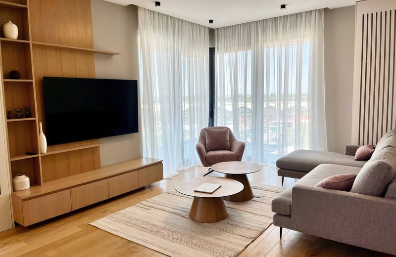Аренда уютной, премиум квартиры, 112 м², ЖК Novi Dorćol, Белград, Сербия