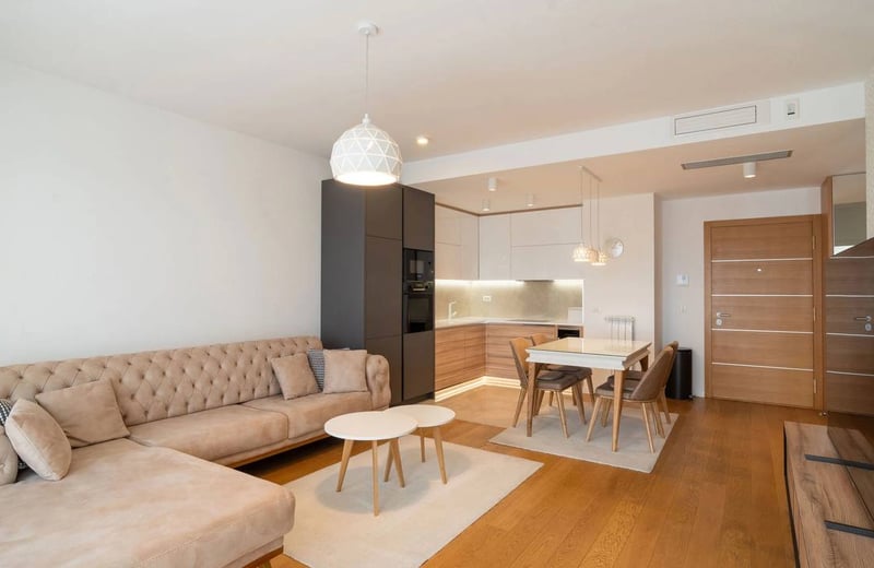 Rent a premium apartment with terrace, 62 m², Skyline, Belgrade, Serbia