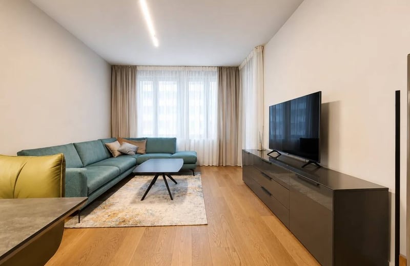 Rent a brand new, premium apartment, 55 m², Airport Garden Residential Complex, New Belgrade, Serbia