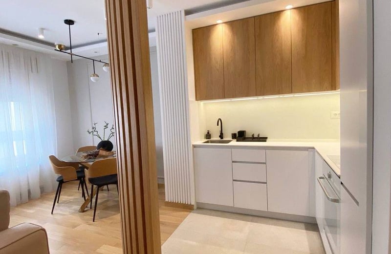 Аренда уютной квартиры 45м² с террасой, Врачар, Белград, Сербия