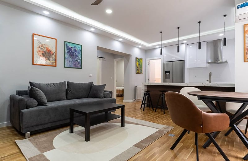 Nouvel appartement 80m² à louer près du centre-ville, Belgrade, Serbie