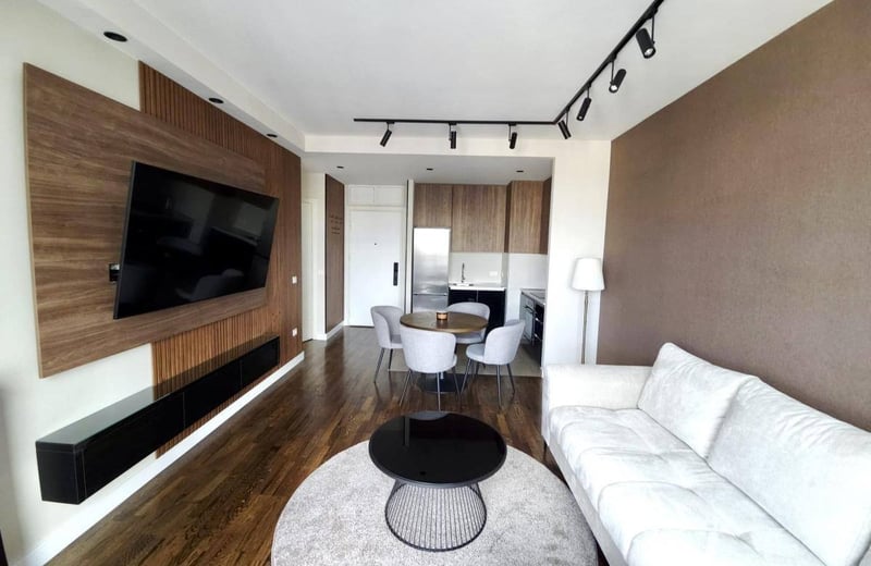 Apartamento moderno 54m² en alquiler en complejo residencial BW Parkview, Belgrado, Serbia