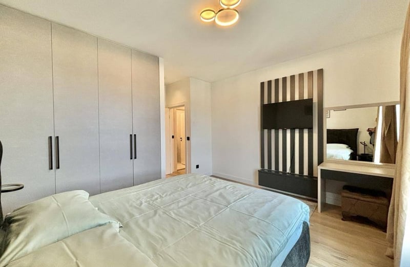 Spacious Apartment 91m² with River View for Rent in BW Simfonija Residential Complex, Belgrade, Serbia