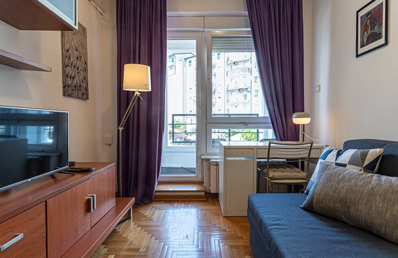 Furnished Apartment 41m² for Rent, Belgrade, Serbia