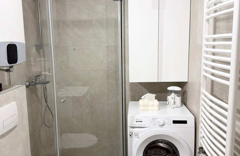 Appartement cosy 45m² à louer dans la résidence The One, Nouveau Belgrade, Serbie