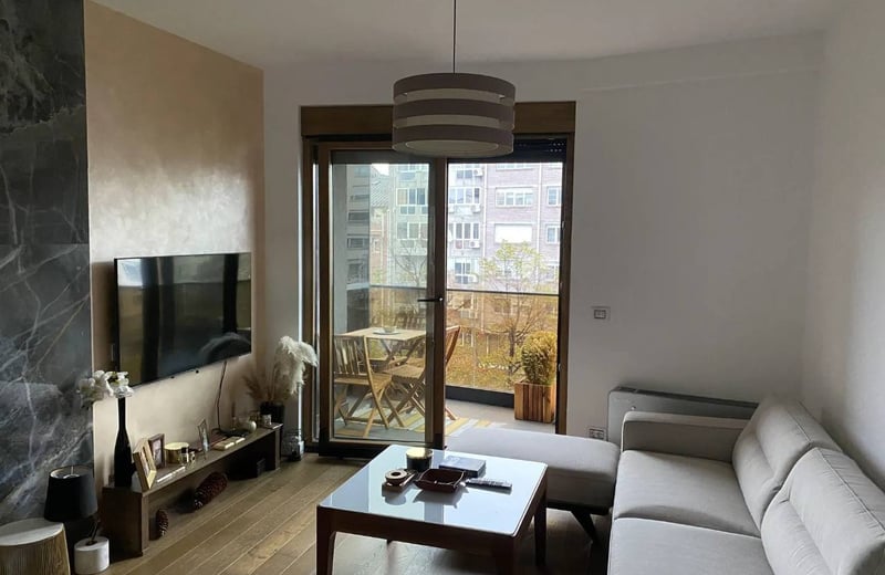Apartamento acogedor 42m² en alquiler, Vračar, Belgrado, Serbia