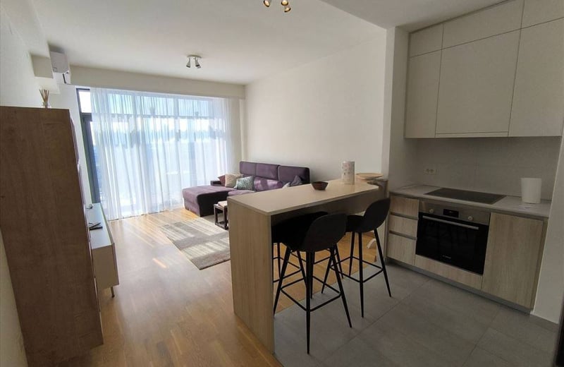 Apartamento 56m² con vista al río en alquiler en complejo residencial BW Vista, Belgrado, Serbia