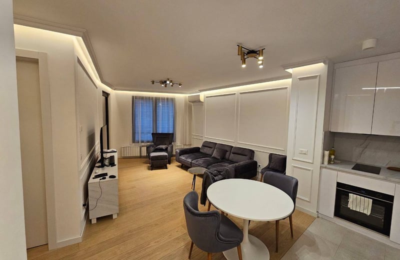 Bright Apartment 50m² for Rent in K-District Residential Complex, Belgrade, Serbia