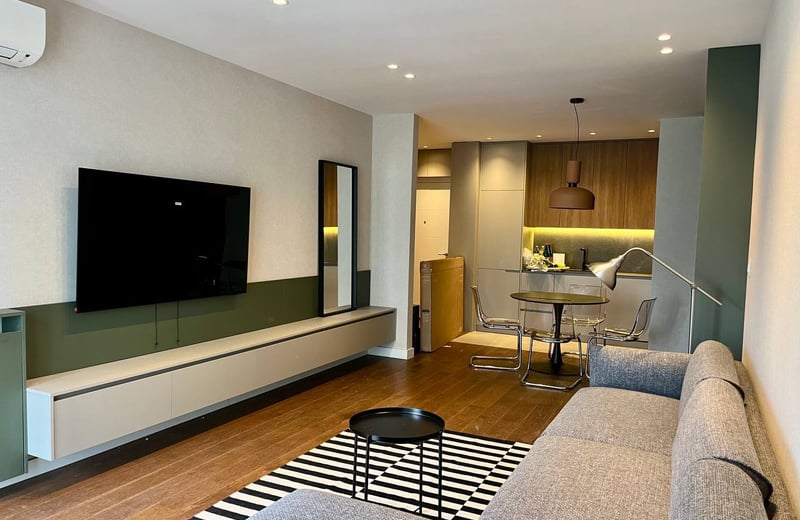 Brand New Apartment 58m² for Rent in Premium Complex, City Center, Belgrade, Serbia