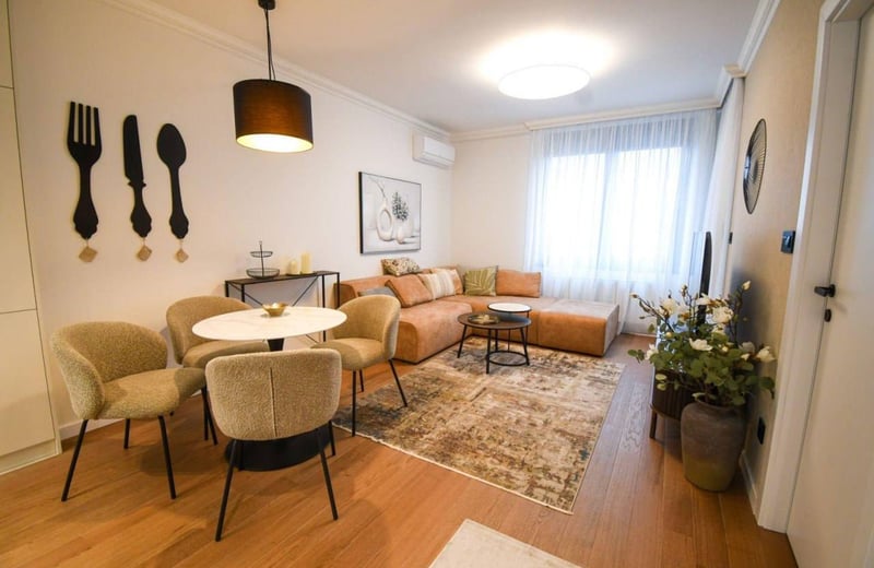 Cozy Apartment 45m² for Rent, Vračar, Belgrade, Serbia
