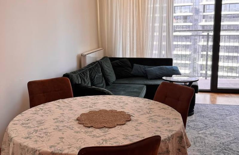 Spacious Apartment 83m² for Rent in BW Parkview Residential Complex, Belgrade, Serbia