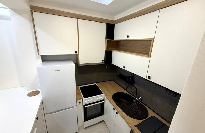 Bright Apartment 45m² for Rent in City Center, Belgrade, Serbia
