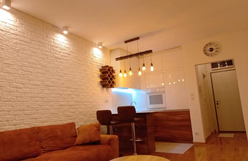 Cozy Studio Apartment 35m² for Rent in A Blok Residential Complex, Belgrade, Serbia