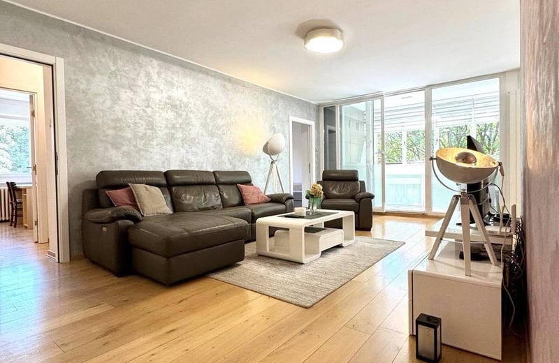 Apartamento espacioso 94m² en alquiler en un edificio nuevo en Zvezdara, Belgrado, Serbia