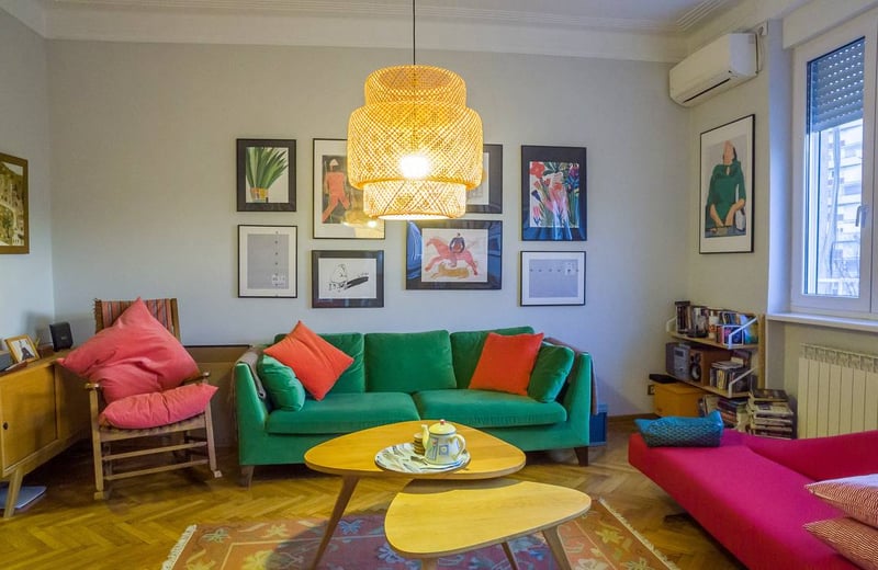 Аренда уютной квартиры 56м², Врачар, Белград, Сербия