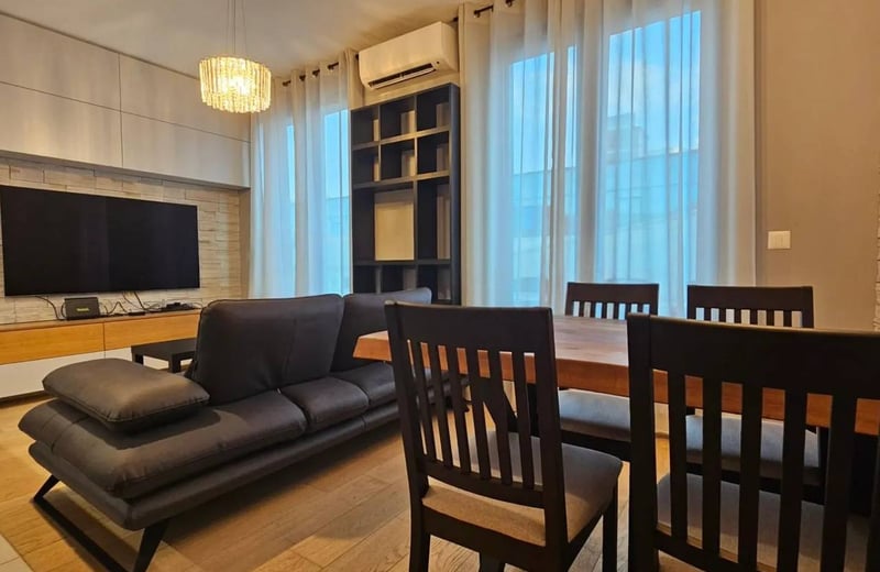Apartamento moderno 40m² en alquiler en complejo residencial K-District, Belgrado, Serbia