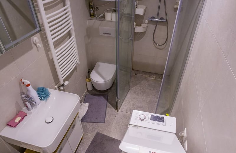 Helle Wohnung 40m² zur Miete im Wohnkomplex K-District, Belgrad, Serbien