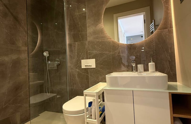 Bright Apartment 56m² for Rent in Novi Dorčol Residential Complex, Belgrade, Serbia