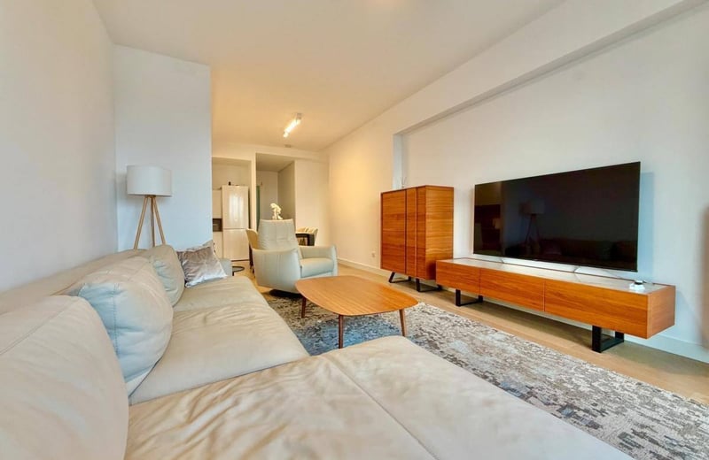 Stilvolle 104 m² Wohnung zur Miete mit Panoramablick auf die Stadt im BW Verde, Belgrad
