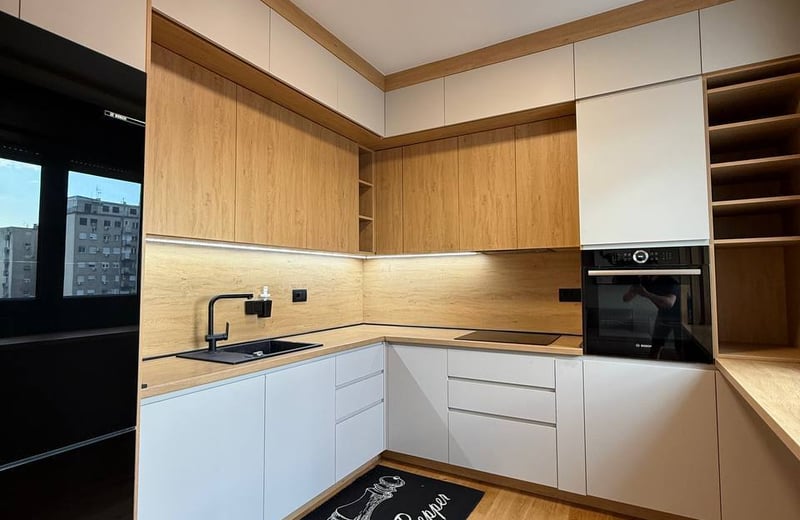 Location de penthouse spacieux de 130 m² avec vue panoramique sur la ville, Belgrade, Serbie