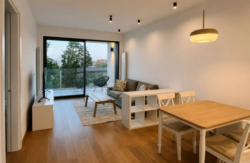 Helle 50 m² Wohnung zur Miete im Premium-Komplex Novi Dorcol, Belgrad