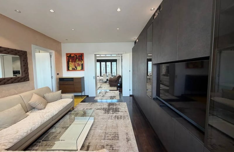 Stilvolle 95 m² Drei-Zimmer-Wohnung zur Miete im Stadtzentrum, Belgrad