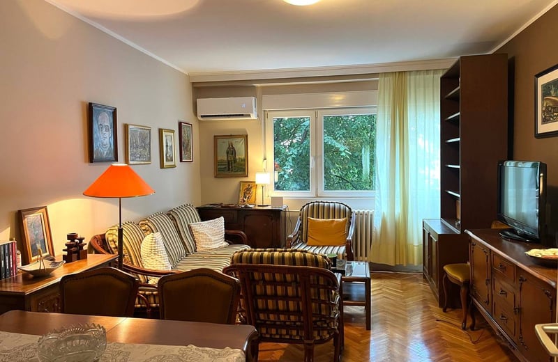 Helle Wohnung (65 m²) zur Miete im Stadtzentrum, Belgrad, Serbien