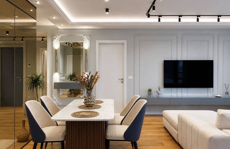 Stylish, spacious 106 m² apartment for rent in Skyline residential complex, Belgrade, Serbia