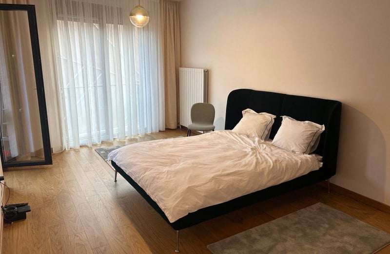 Аренда просторной квартиры 90 м² в новом доме рядом с парком Ташмайдан, Белград, Сербия