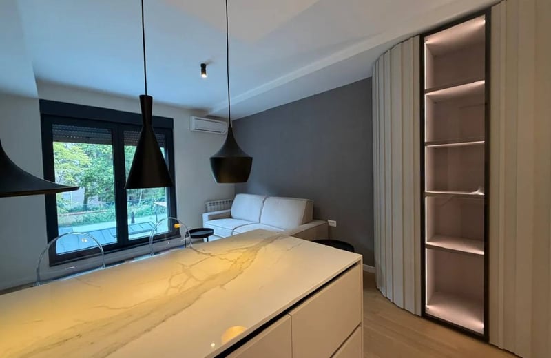 Alquiler de compacto apartamento tipo estudio de 35 m² en Vračar, Belgrado, Serbia