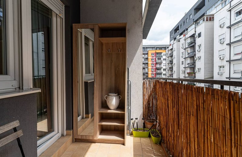 Аренда светлой трехкомнатной квартиры 64 м², Белград, Сербия