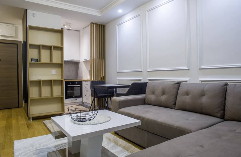 Alquiler de apartamento de 37 m² en edificio nuevo, distrito de Voždovac, Belgrado, Serbia