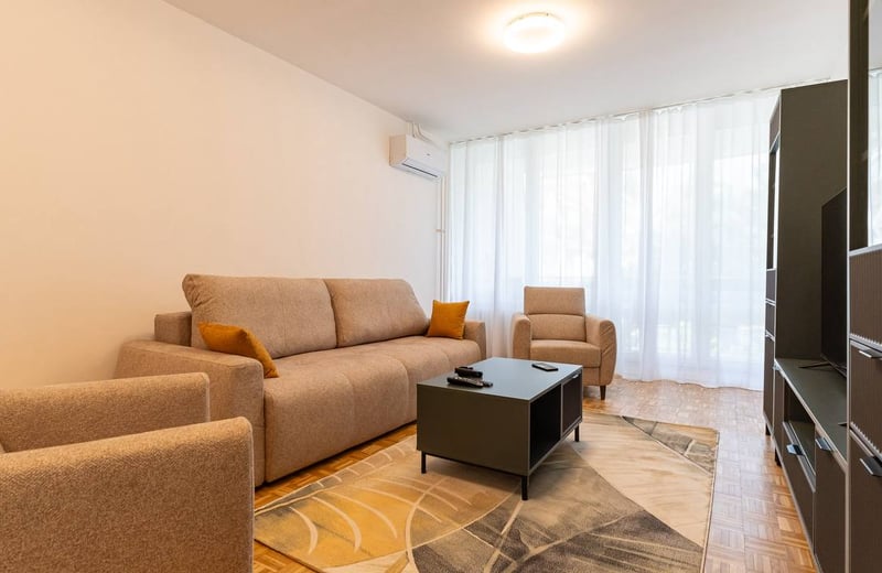 Сдается в аренду квартира 64 м² на набережной, район Новый Белград, Белград, Сербия