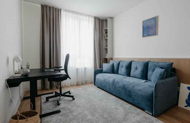 Luxuriöses Apartment 86 m² im Wohnkomplex BW Eterna, Belgrad an der Donau, Belgrad, Serbien zu vermieten